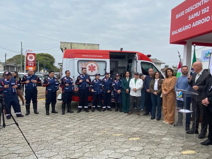 Estado entrega nova ambulância do Samu e avança com a implantação de nova base em Arroio do Silva
