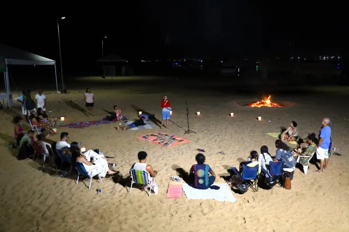 MaraVerão: Praia do Tucunaré é palco do 147º Sarau da Lua Cheia