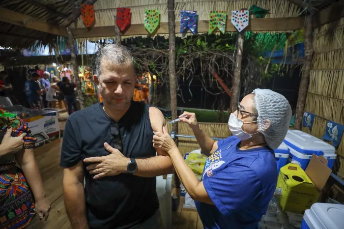 Governo encerra multivacinação no Arraial do Ipem com mais de 400 doses aplicadas