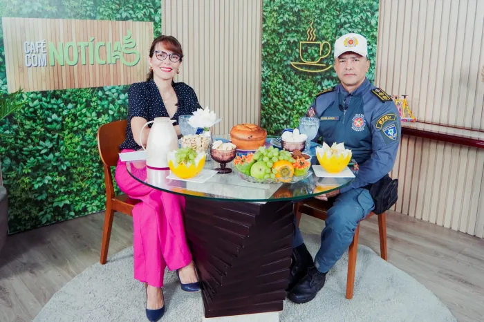 Márcia Carvalho entrevistou o tenente-coronel Soares Júnior no programa desta terça-feira