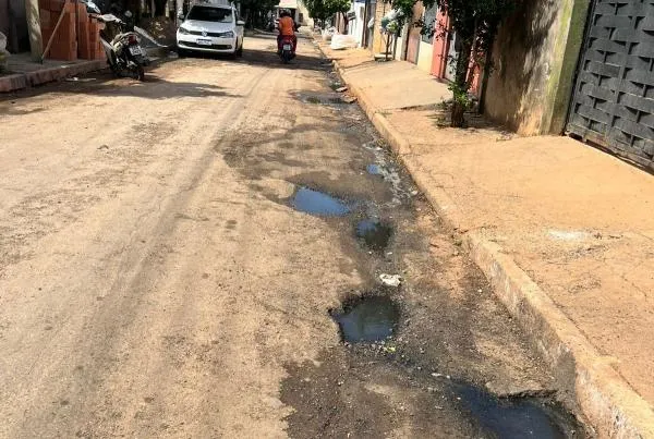 Sorriso: indicação sugere recuperação do asfalto de travessa no São Mateus