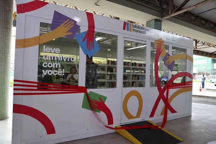 Biblioteca Transcol reinaugura primeira unidade no Terminal de Jardim América