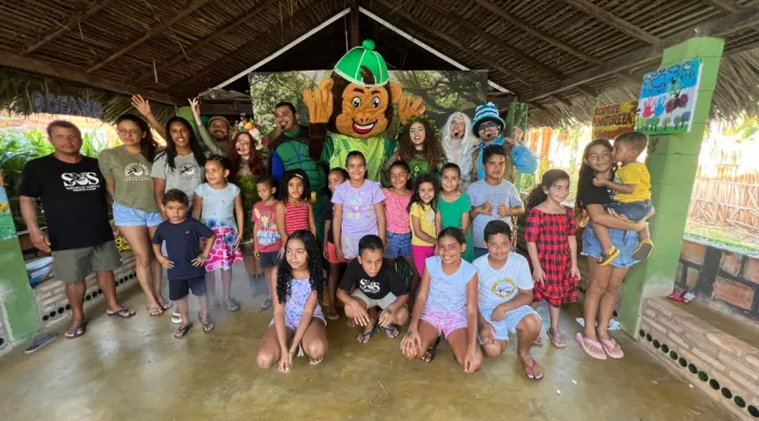 Escola de capoeira em Pacatuba recebe ação de educação ambiental do Governo de Sergipe