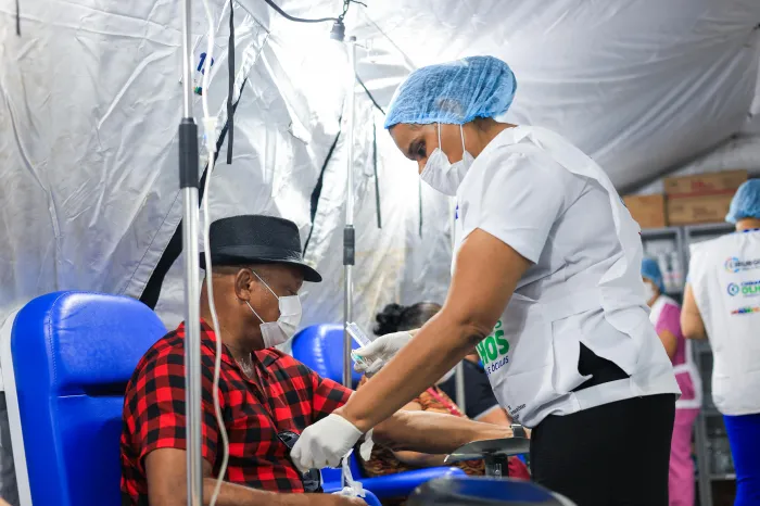 Hospital de campanha do Governo do estado realizou cerca 1.500 atendimentos