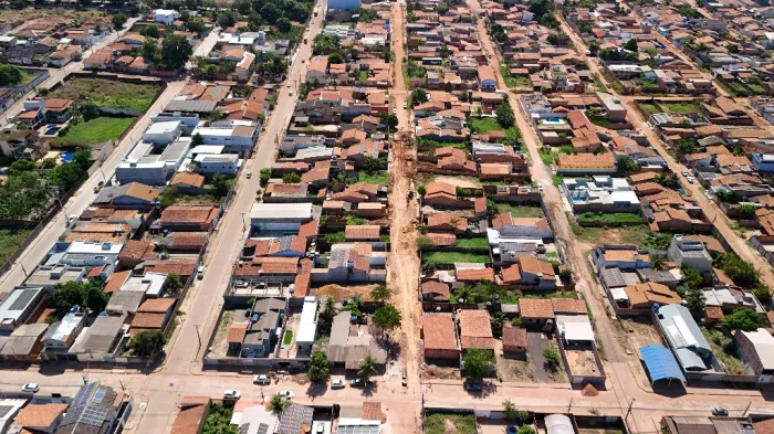 Obras: Sevop realiza drenagem em ruas no bairro Belo Horizonte para posterior pavimentação