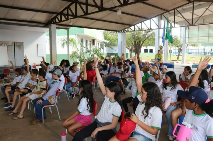 Programa Lucas + Sustentável Lixo Zero promoveu ação de Educação Ambiental em Groslândia