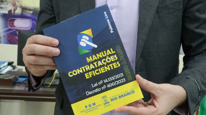 Prefeitura de Rio Branco lança Manual de Licitações para padronizar e agilizar contratações