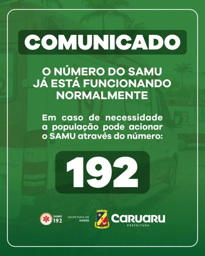 Foto: Reprodução/Prefeitura de Caruaru - PE