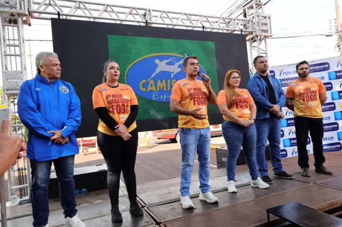 Na premiação da Meia Maratona do Fogo, Marçal destaca ações e reforça o esporte