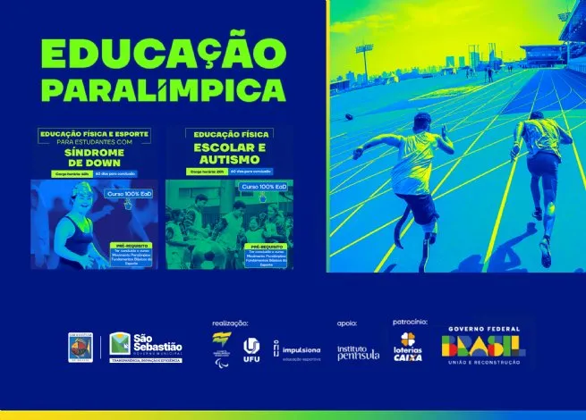 Curso gratuito sobre esporte paralímpico segue com inscrições abertas até 27 de julho