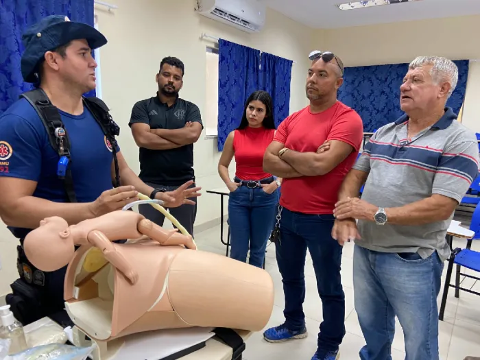 SMS: Motoristas recebem capacitação do SAMU sobre atendimentos básicos de suporte à vida