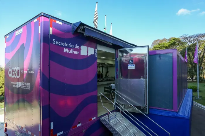 Carretas da mamografia e do empreendedorismo do SP por Todas chegam a Piracicaba