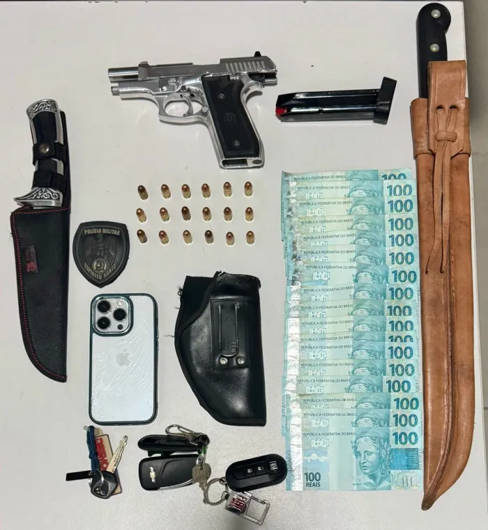 13º Batalhão apreende armas e drogas nesse fim de semana