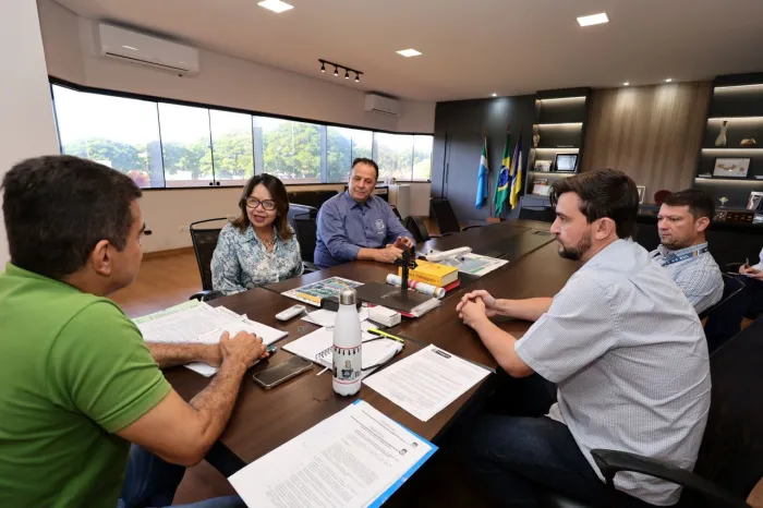 Acessibilidade é tema de reunião de Marçal com diretores do Crea-MS