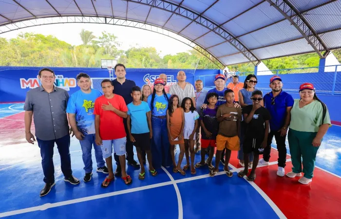 Governo do Maranhão entrega cinco equipamentos esportivos revitalizados em Axixá