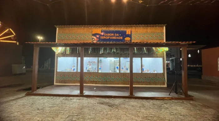 Espaço ‘Sabor da Sergipanidade’ valoriza gastronomia junina e cultura sergipana na Vila do Forró