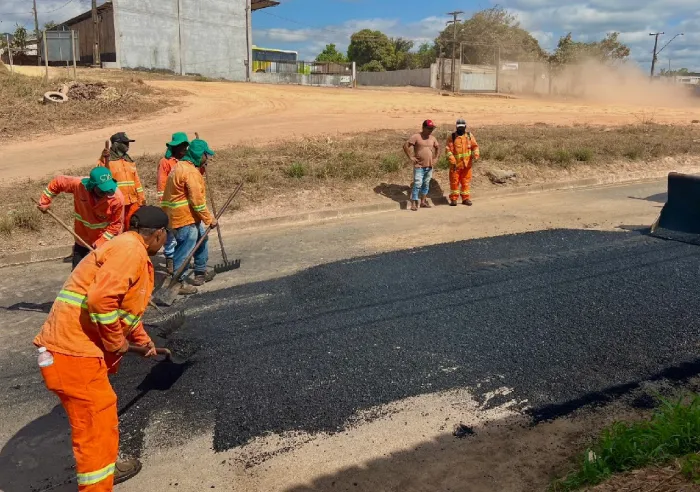 Obras: Sevop promove operação Tapa-Buraco nos bairros Araguaia e Cidade Jardim