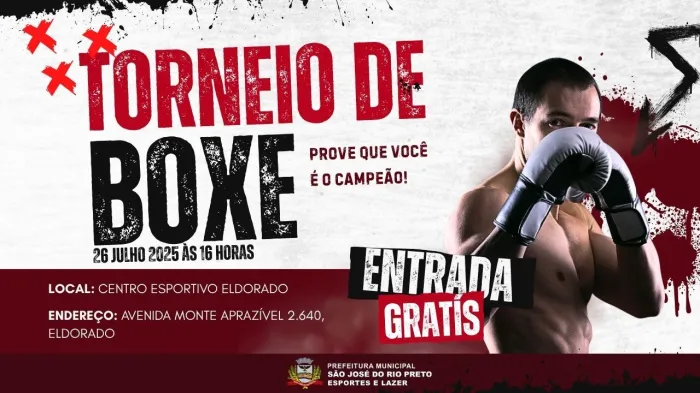 Secretaria de Esportes e Lazer promove Torneio de Boxe