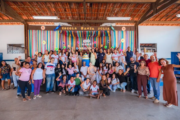 Comunidade escolar comemora os 25 anos da Escola Loteamento Santa Júlia