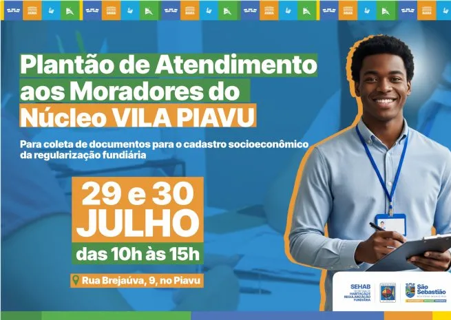 Prefeitura de São Sebastião realiza Plantão de Atendimento para regularização fundiária na Vila Piavu