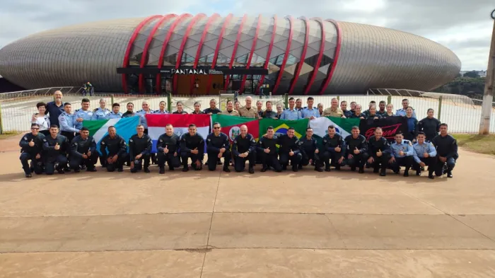 POLÍICA MILITAR REALIZA SOLENIDADE DE ABERTURA DO II CURSO INTERNACIONAL DE FORMAÇÃO DE INSTRUTOR PROERD EM CAMPO GRANDE