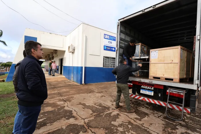 Prefeitura entrega novos equipamentos ao Posto de Saúde CSU do Água Boa