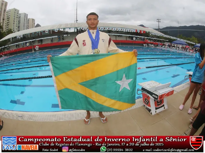 Esporte: Atleta Marabense de Natação destaca-se em competição nacional