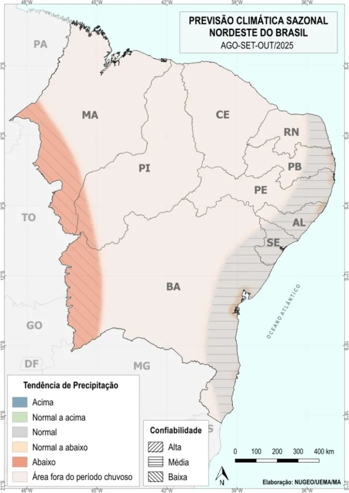 B-R-O Bró chega mais cedo no Piauí: temperaturas elevadas e baixa umidade preocupam