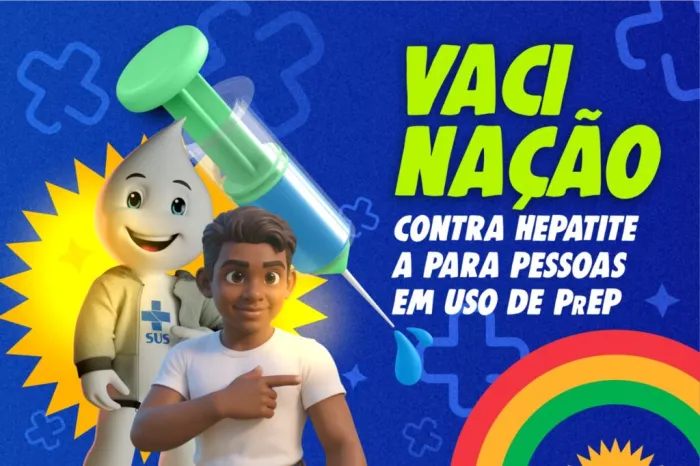 Pernambuco passa a disponibilizar a vacina contra hepatite A para público que faz uso da Profilaxia Pré-Exposição (PrEP) ao HIV