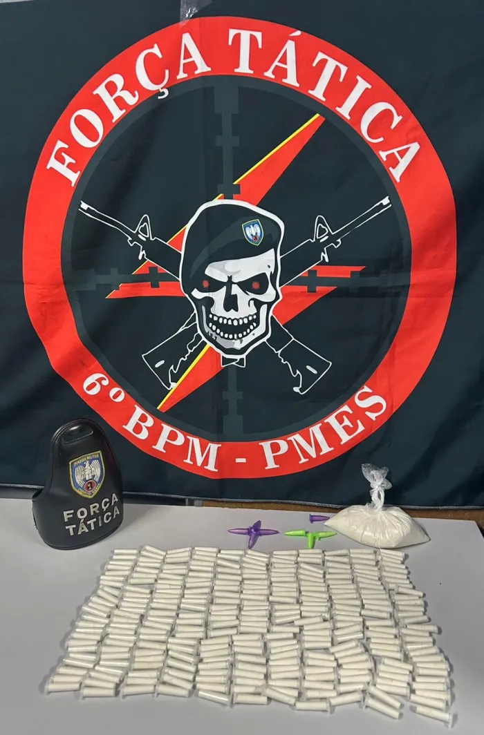 6ºBPM APREENDE DROGAS NA SERRA