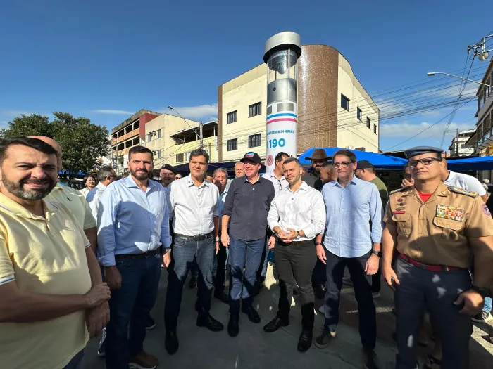 Governo do Estado realiza inauguração de Totens de Segurança em Viana