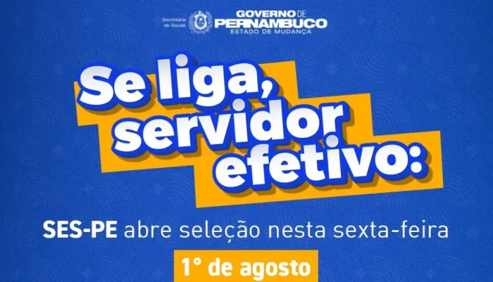 SES-PE oferta 10 vagas para controle interno de hospitais estaduais