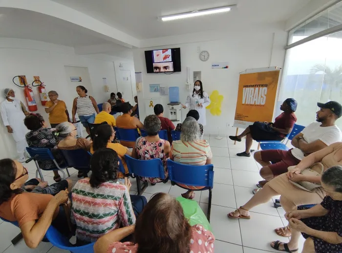 Unidades de saúde encerram campanha Julho Amarelo com ações de conscientização sobre hepatite virais