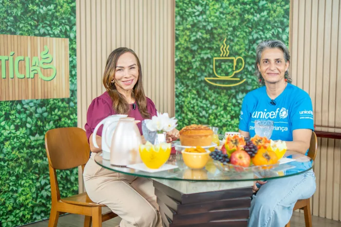 Elda Borges recebeu Ofélia Silva no ‘Café com Notícias’ desta sexta-feira