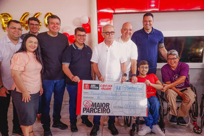 Cícero Lucena fortalece assistência social com repasse de R$ 936 mil para instituição, por meio de emenda cidadã