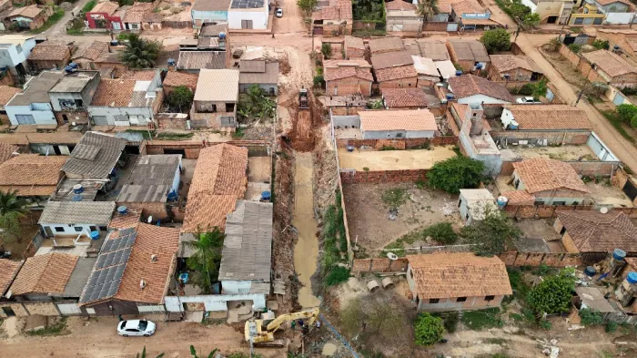Obras: Sevop realiza drenagem e pavimentação no bairro Belo Horizonte