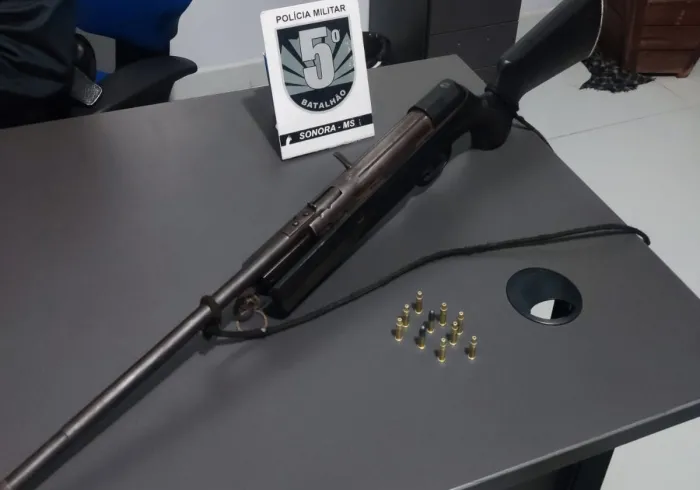 OPERAÇÃO PROTETOR: Polícia Militar apreende armas em Sonora e Pedro Gomes