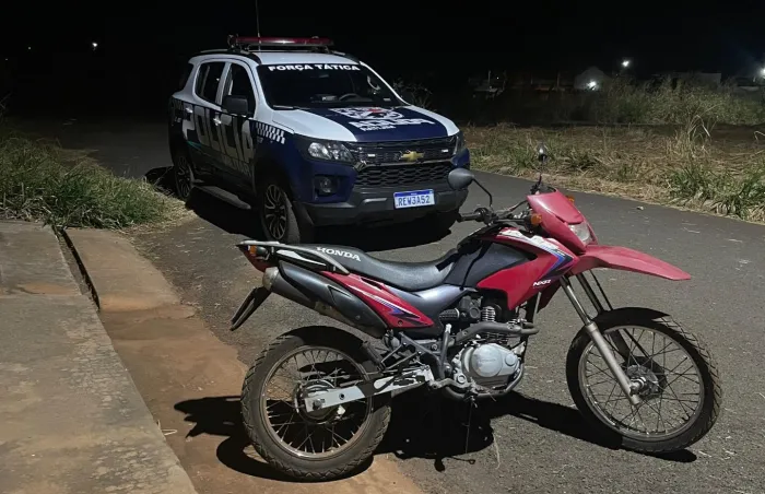 VEÍCULO ROUBADO É RECUPERADO PELA POLÍCIA MILITAR EM PARANAÍBA