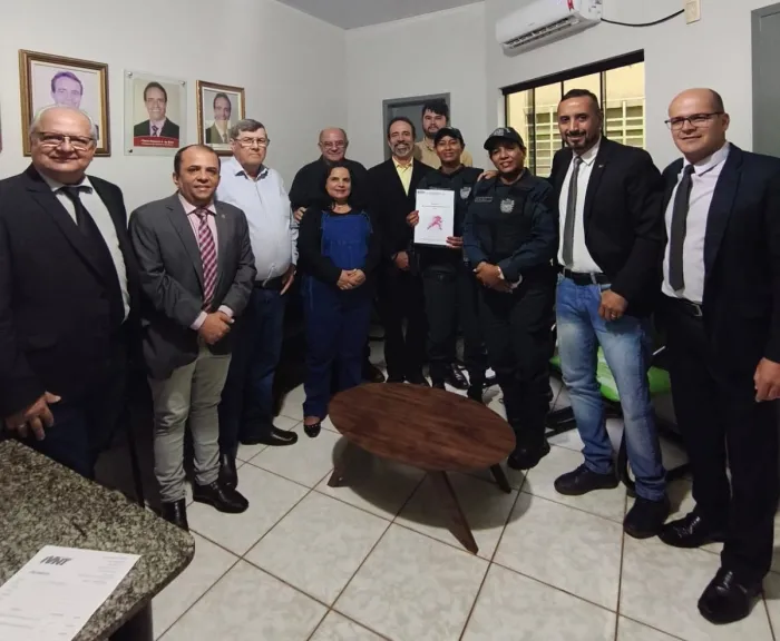 Polícia Militar, através do Promuse, apresenta projeto do Agosto Lilás a autoridades em Rio Verde de MT