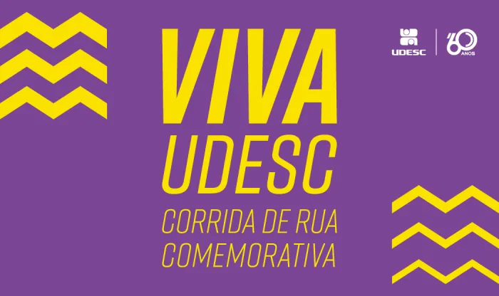 Udesc 60 anos: corrida de rua no dia 17 celebra aniversário da universidade