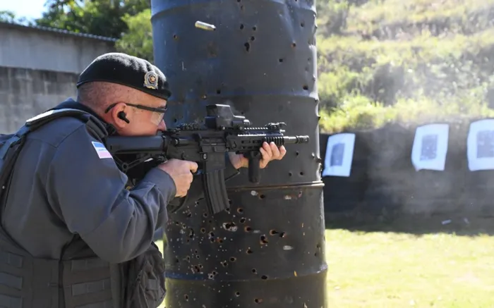 7º BPM inicia novo ciclo de instrução continuada com foco em tiro policial