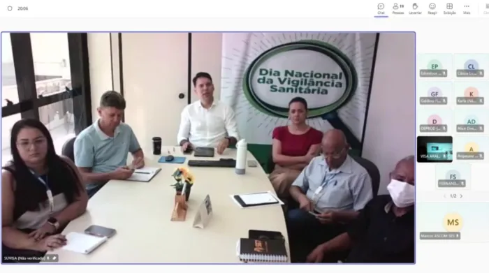 Governo reúne municípios em live de comemoração ao Dia Nacional de Vigilância Sanitária