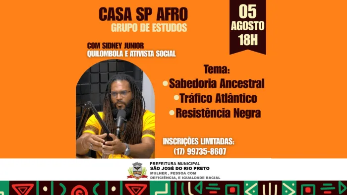 Grupo de estudos debate ancestralidade e identidade negra na Casa Afro