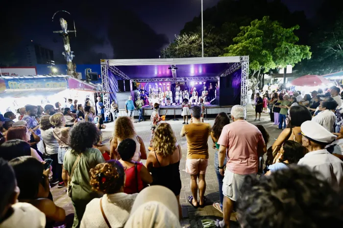 Apresentações de cultura popular encerram Festa das Neves no Parque Solon de Lucena