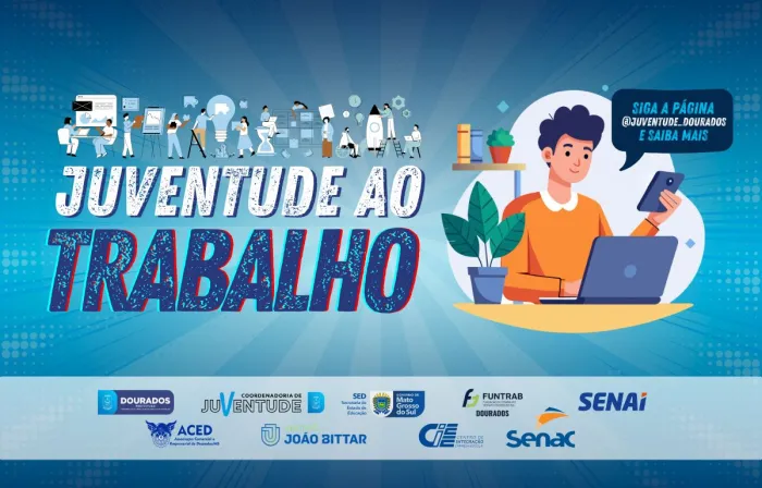 Prefeitura lança projeto “Juventude ao Trabalho” com vagas, estágios e cursos