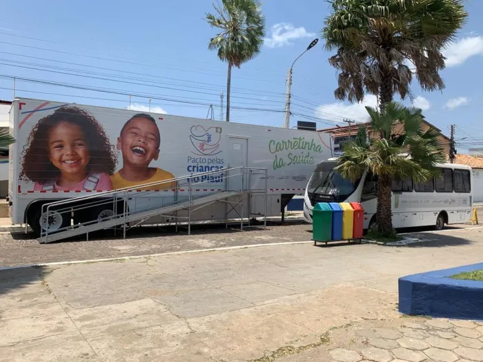 Carretinha da Saúde já soma mais de 15 mil atendimentos em 2025, com foco na primeira infância