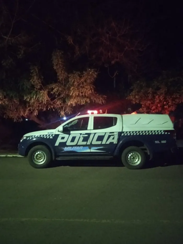 Polícia Militar atende ocorrência de descumprimento de medida protetiva em Corumbá durante a Operação Shamar