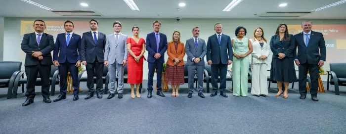 Iracema Vale participa da posse do novo superintendente da Polícia Federal no Maranhão