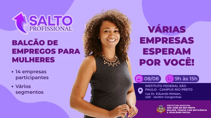 Secretaria da Mulher promove balcão de emprego