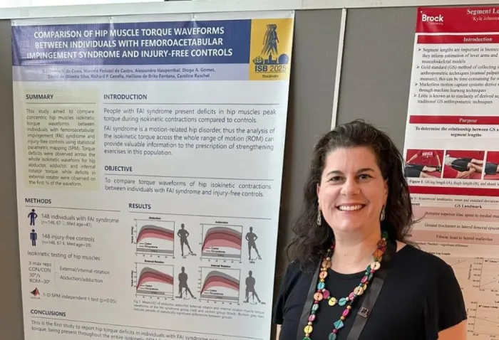 Professora da Udesc Cefid divulga estudo apoiado pela Fapesc em congresso de Biomecânica na Suécia